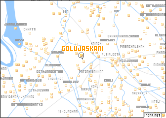 map of Golu Jaskāni