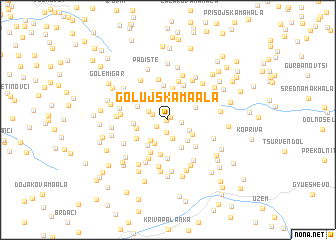 map of Golujska Maala