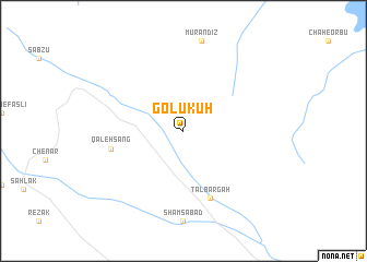 map of Golūkūh