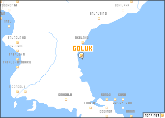 map of Goluk