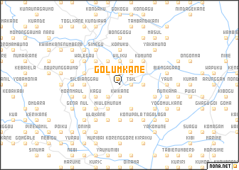 map of Golumkane