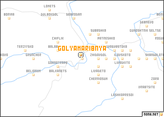 map of Golyama Ribnya