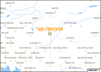 map of Golyam Izvor