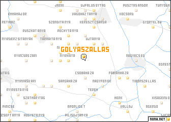 map of Gólyaszállás