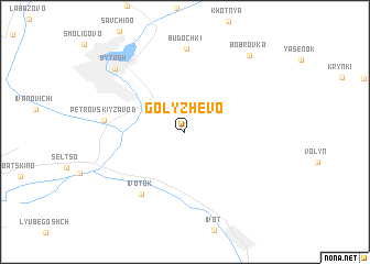 map of Golyzhevo