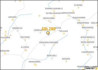 map of Golzār