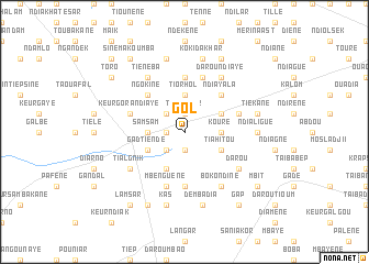 map of Gol