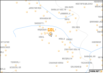 map of Gol