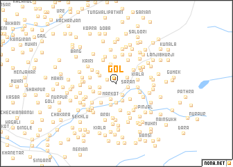 map of Gol