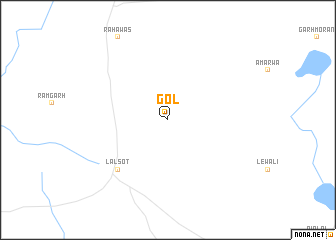 map of Gol