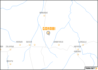 map of Gomabi