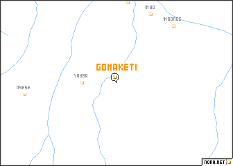 map of Gomaketi