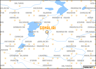 map of Gomaliai