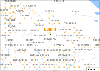 map of Goman