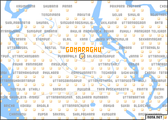 map of Gomāraghu