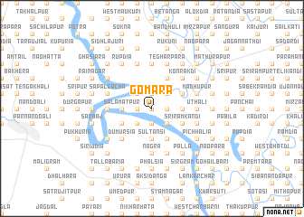 map of Gomara