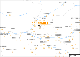 map of Gomarduli