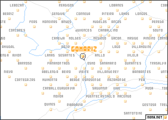 map of Gomariz