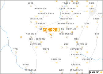 map of Gomarou