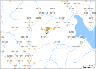 map of Gomaru