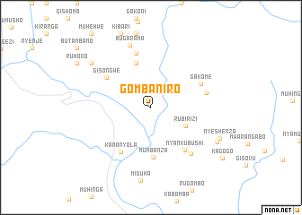 map of Gombaniro