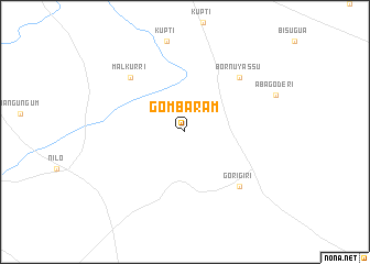 map of Gombaram