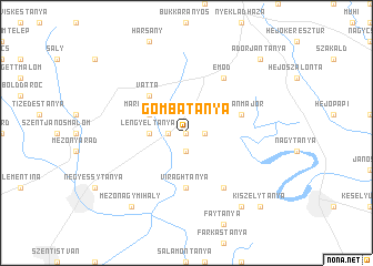 map of Gombatanya