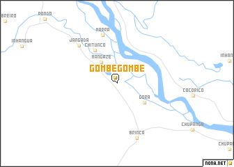 map of Gombe Gombe