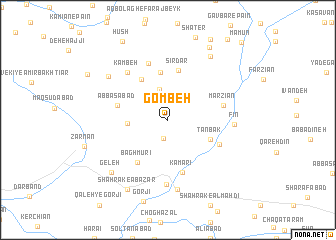 map of Gombeh