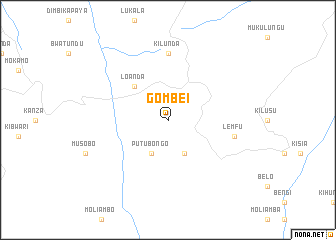 map of Gombe I