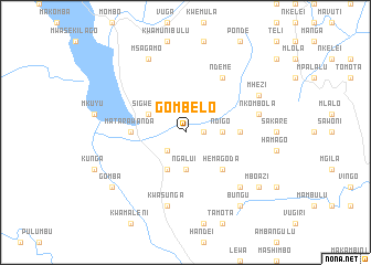 map of Gombelo