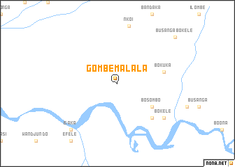map of Gombe-Malala