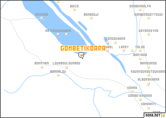 map of Gombétikoara