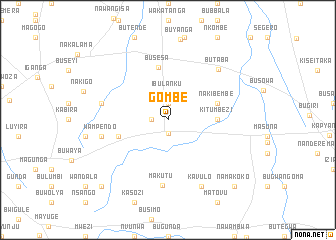 map of Gombe
