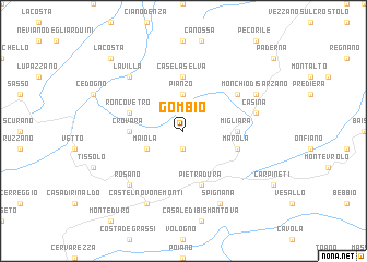 map of Gombio