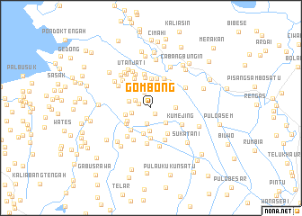map of Gombong