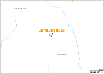 map of Gombor Tuleh