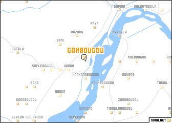 map of Gombougou