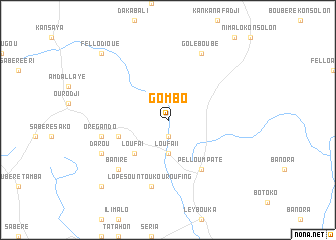 map of Gombo