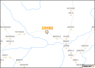 map of Gombo
