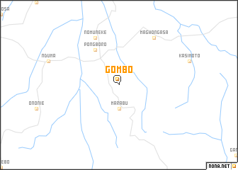 map of Gombo
