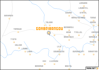 map of Gombri Bangou