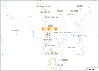 map of Gomeeni