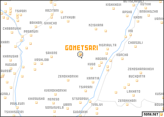 map of Gometsari