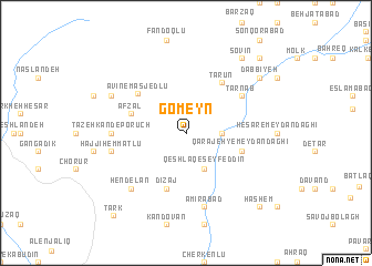 map of Gomeyn