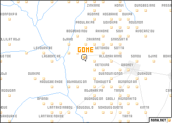 map of Gomé