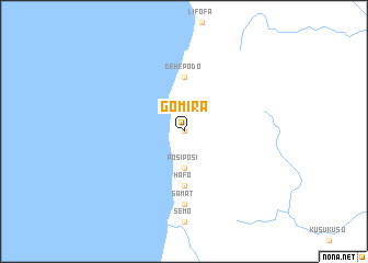 map of Gomira