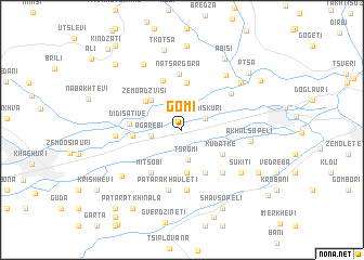 map of Gomi