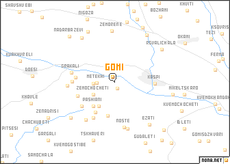 map of Gomi