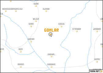 map of Gomlar